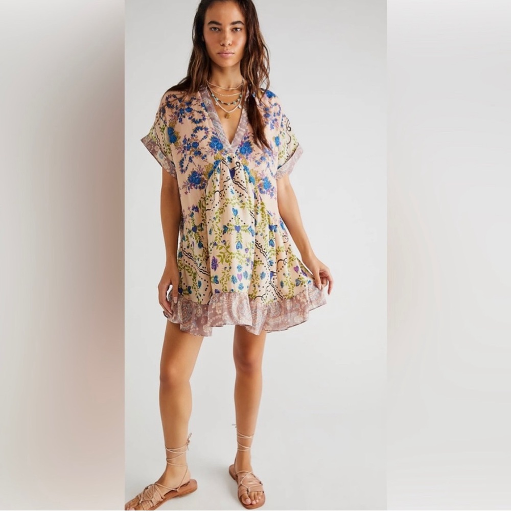 Free people printed Agnes dress